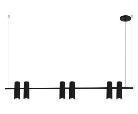 Pendente Cannon Preto - 12X17X130cm | Westwing