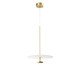 Pendente Dover Dourado 10,5W - 40X58cm, Dourado | WestwingNow