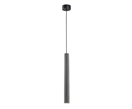 Pendente Somut Concreto 4W - 40X4,5cm, Cinza | WestwingNow