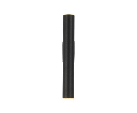 Arandela Zione Preto - 5X25X3cm | Westwing