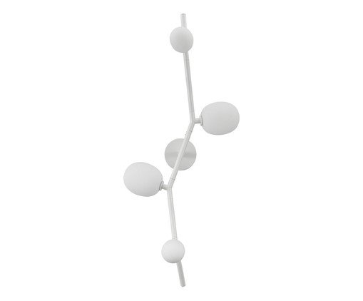 Arandela Pinot Branco - 40X95cm, Branco | WestwingNow