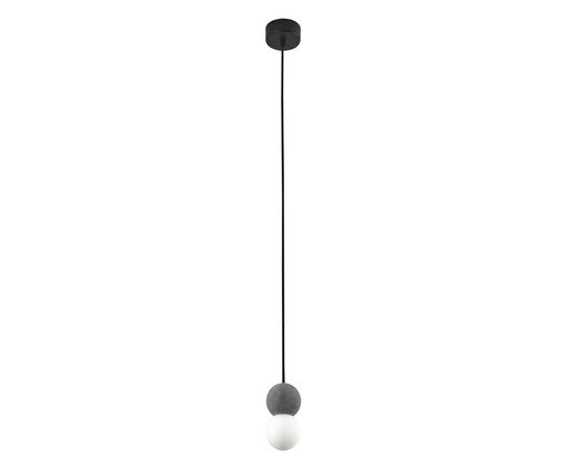 Pendente Somut - 15X8cm, Cinza | WestwingNow