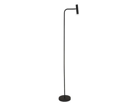 Coluna Zione Preto Led 3W - 148cm