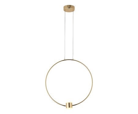 Pendente Allure Dourado Bivolt - 50X50cm | Westwing
