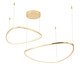 Pendente Bert Dourado 72W, Dourado | WestwingNow