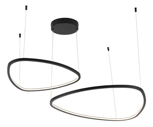 Pendente Bert Preto 72W, Preto | WestwingNow