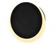 Arandela Calla Preto 6W - 15X15cm, Preto | WestwingNow