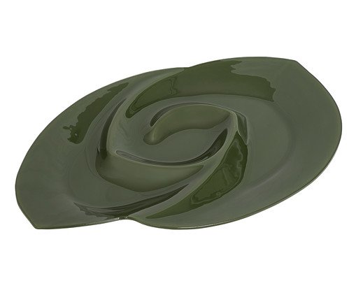 Centro de Mesa Flor Verde Militar, green | WestwingNow