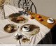 Centro de Mesa Redondo Stone Quartzo Marrom, brown | WestwingNow
