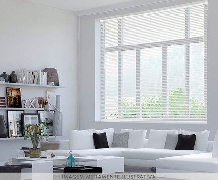 Persiana em PVC Premier - Branca | Westwing