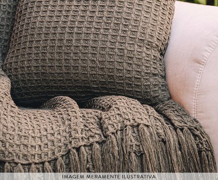 Manta Aurimel Verde Musgo | Westwing