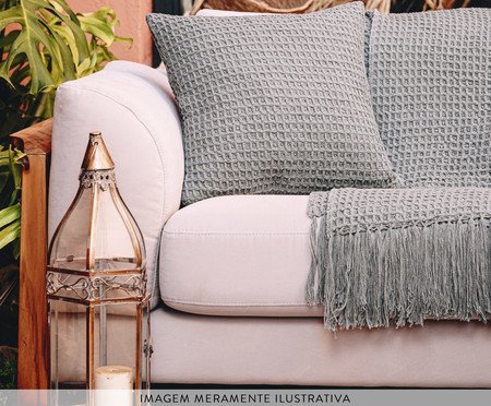 Manta Aurimel Verde Menta | Westwing