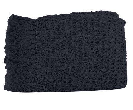 Manta Aurimel Azul Marinho | Westwing