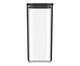 Pote Hermético Quadrado Duo Lock Preto, black | WestwingNow
