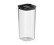 Pote Hermético Quadrado Duo Lock Preto, black | WestwingNow