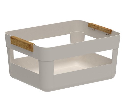 Cesto Fechado Lume Bege, beige | WestwingNow