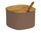 Açucareiro Lume Amendoa Marrom, brown | WestwingNow