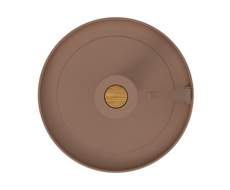 Porta Papel Toalha Lume Amendoa Marrom | Westwing