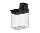 Pote Hermético Com Medidor Drop Preto, black | WestwingNow