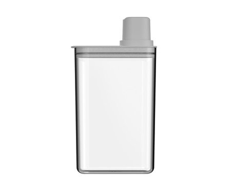 Pote Hermético Com Medidor Drop Branco Fech Branco | Westwing