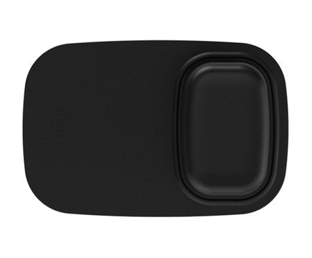 Pote Hermético Com Medidor Drop Preto Fecha Preto | Westwing