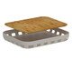 Bandeja Retangular Lume Bege, beige | WestwingNow