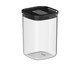 Pote Hermético Quadrado Duo Lock Preto, black | WestwingNow