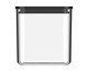 Pote Hermético Retangular Duo Lock Preto, black | WestwingNow
