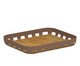 Bandeja Retangular Lume Amendoa Marrom, brown | WestwingNow