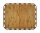 Bandeja Retangular Lume Amendoa Marrom, brown | WestwingNow