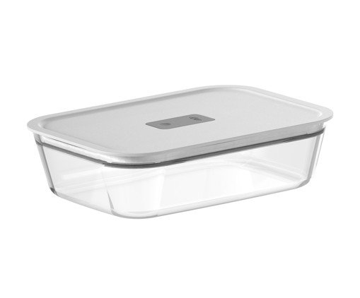 Pote de Vidro Hermético Fresh Lock Branco Fechado Branco, white | WestwingNow