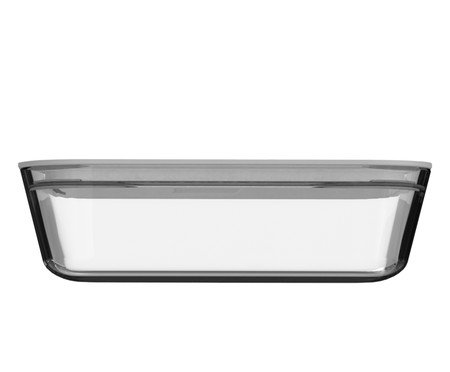 Pote de Vidro Hermético Fresh Lock Branco Fechado Branco | Westwing