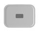 Pote de Vidro Hermético Fresh Lock Branco Fechado Branco, white | WestwingNow