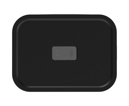Pote de Vidro Hermético Fresh Lock Preto | Westwing