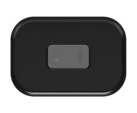 Pote Hermético Retangular Duo Lock Preto | Westwing