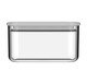 Pote Hermético Retangular Duo Lock Branco Fechado Branco, white | WestwingNow