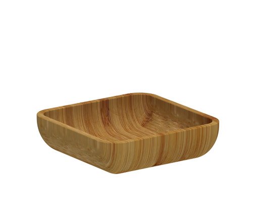 Bowl Quadrado Bambu, Natural | WestwingNow
