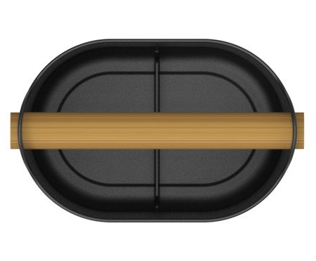 Porta Utensílios com Alça Lume Preto | Westwing