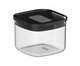 Pote Hermético Quadrado Duo Lock Preto, black | WestwingNow