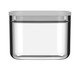 Pote Hermético Quadrado Duo Lock Branco Fechado Branco, white | WestwingNow