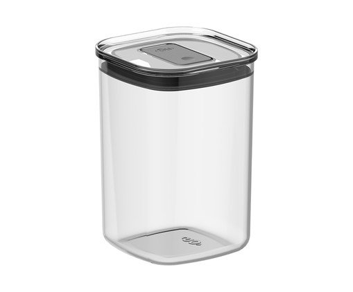 Pote Hermético Quadrado Duo Lock, Natural | WestwingNow
