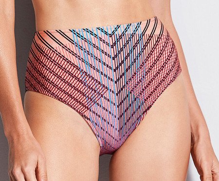 Biquíni Hot Pants Color Block - Estampa Color Block | Westwing