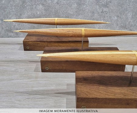 Mini Escultura De Mesa Ogiva | Westwing