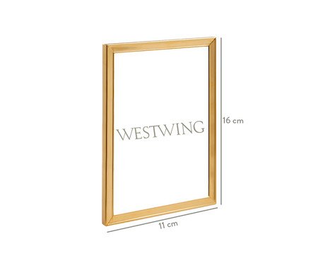 Porta-Retrato James - Dourado | Westwing