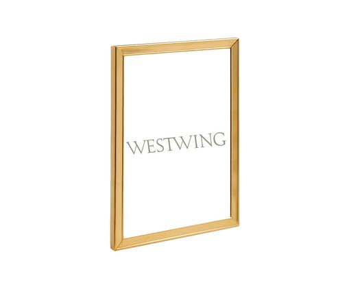 Porta-Retrato James - Dourado, Dourado | WestwingNow