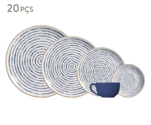Aparelho Grecco com Xícara Navy, multicolor | WestwingNow