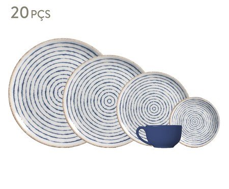 Aparelho Grecco com Xícara Navy | Westwing