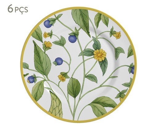 Conjunto Prato de Sobremesa Silvestre, multicolor | WestwingNow