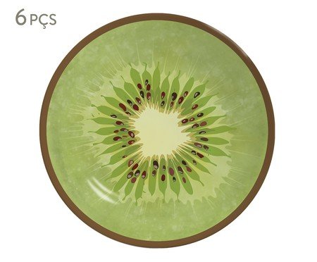 Conjunto Prato de Sobremesa Coup Kiwi | Westwing