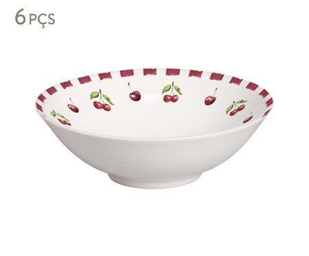 Jogo de Bowl Decorado Amarena | Westwing